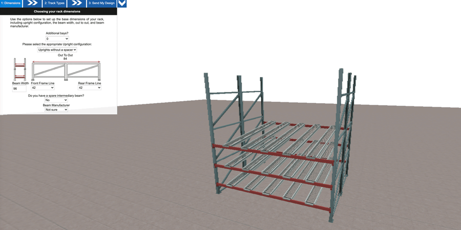 UNEX carton flow system design tool