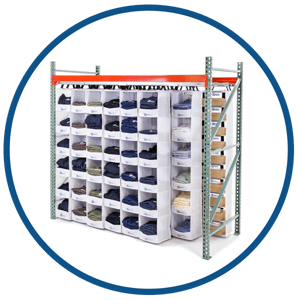 Ergonomic storage solution UNEX SpeedCell high-density storage.