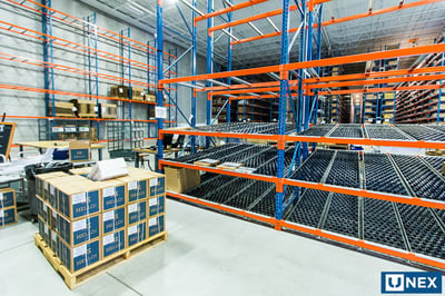 UNEX SpanTrack in Order Fulfillment Facility