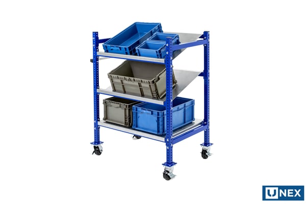 FlowCell Pick Tray Cart