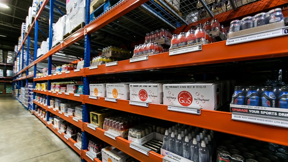 carton flow for beverage distributors