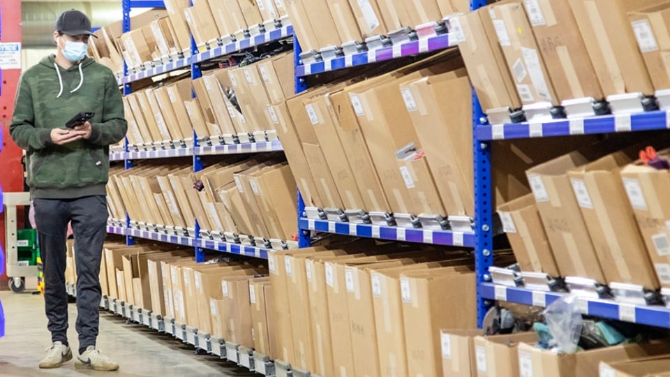 Dynamic storage solutions for Warehouse Fulfillment
