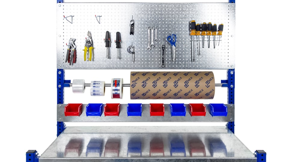 flowcell modular workstation for packing in micro fulfillment