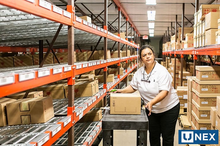 Manage warehouse inventory