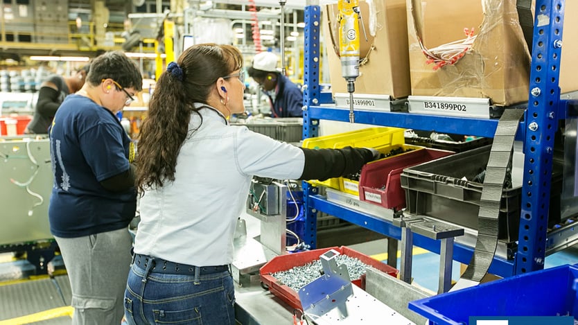 material handling at manufacturing workstations