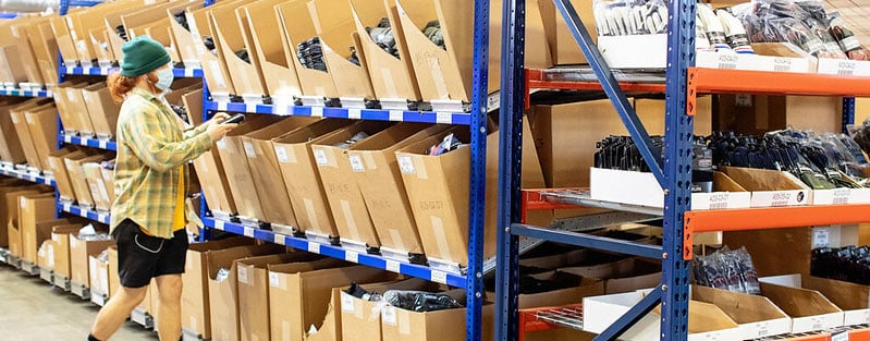 Optimizing warehouse space for holiday peak season