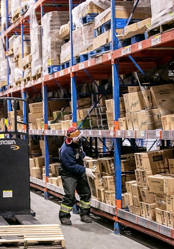 order picking with carton flow