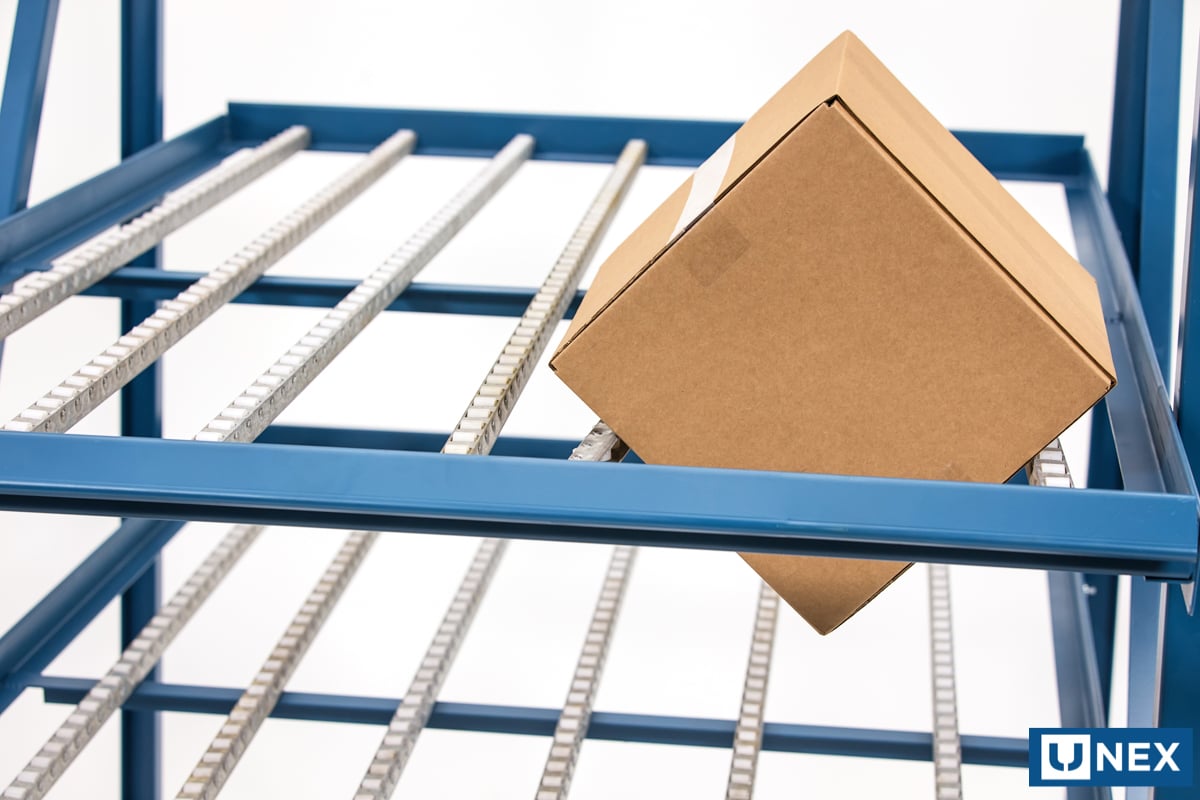 carton flow shelving solutions