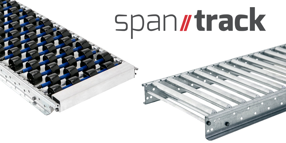 UNEX SpanTrack Carton Flow Tracks